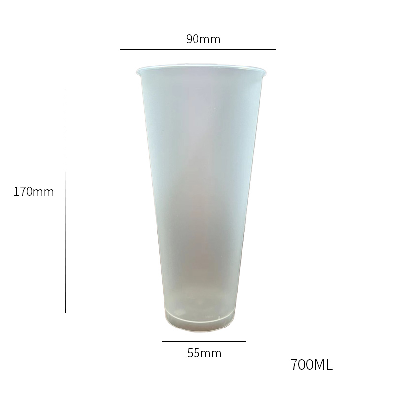 700 ml nyomtatott PP csésze